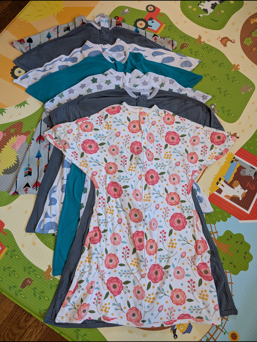 Sleeping Baby Zipadee-Zip Swaddle Transition Sleep Sack Sz M